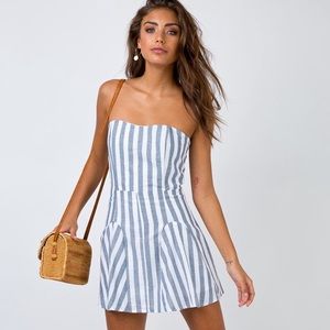 Princess Polly Striped Mini Dress